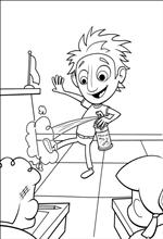 coloring page Cloudy with a Chance of Meatballs